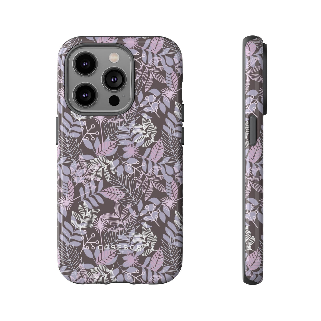 Dark Purple Leaf - Protective Phone Case