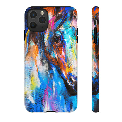 Original Pastel Horse - Protective Phone Case