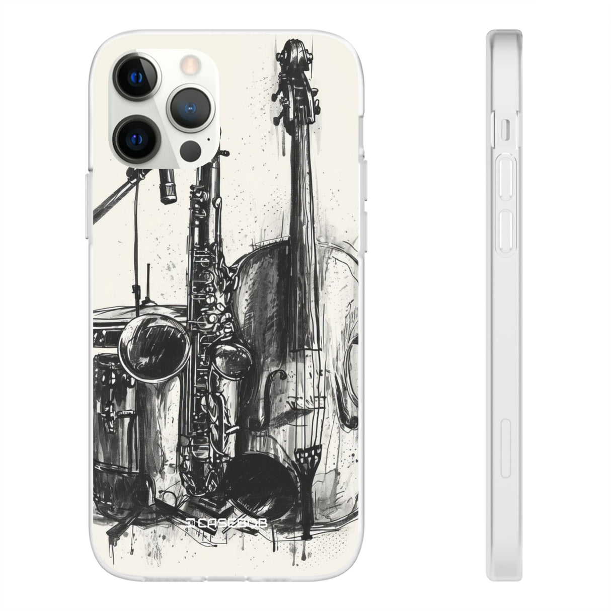 Jazz Ink Expressions | Flexible Phone Case for iPhone