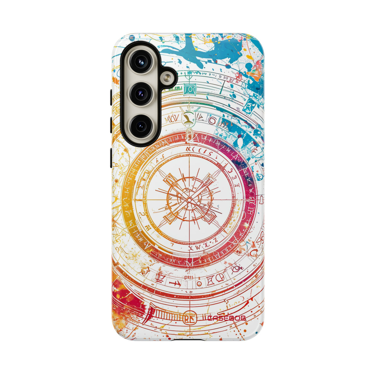 Astrological Wheel Wonders - Protective Phone Case