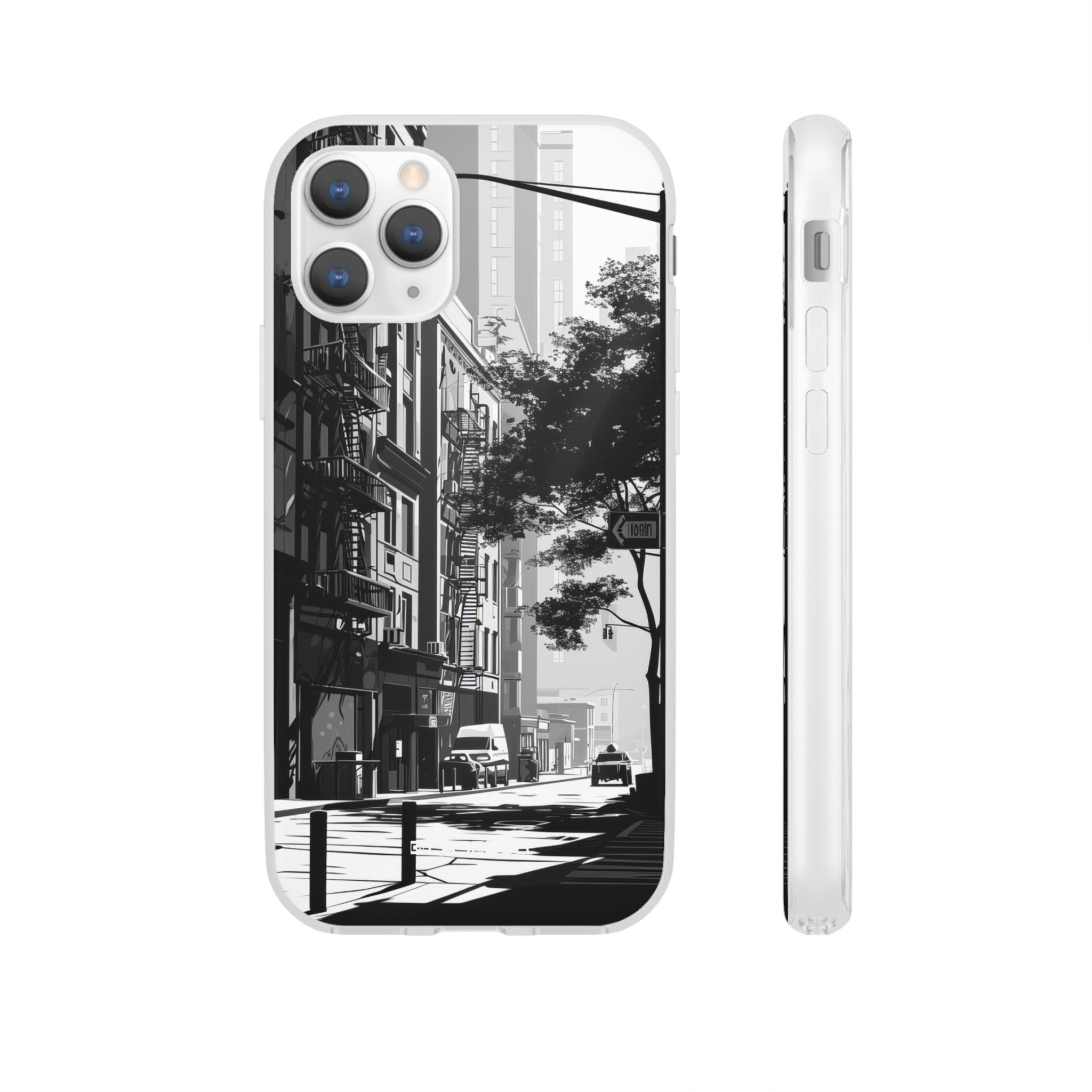 Urban Serenity | Flexible Phone Case for iPhone