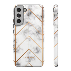 Golden Marble Phone Case - Protective - Protective Phone Case