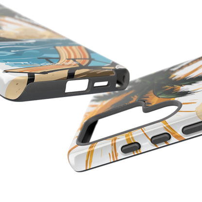 Sunny Palm Breeze Samsung S25 Ultra Case - Tough