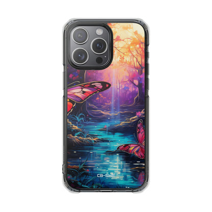 Enchanted Butterfly Forest iPhone Case - Impact