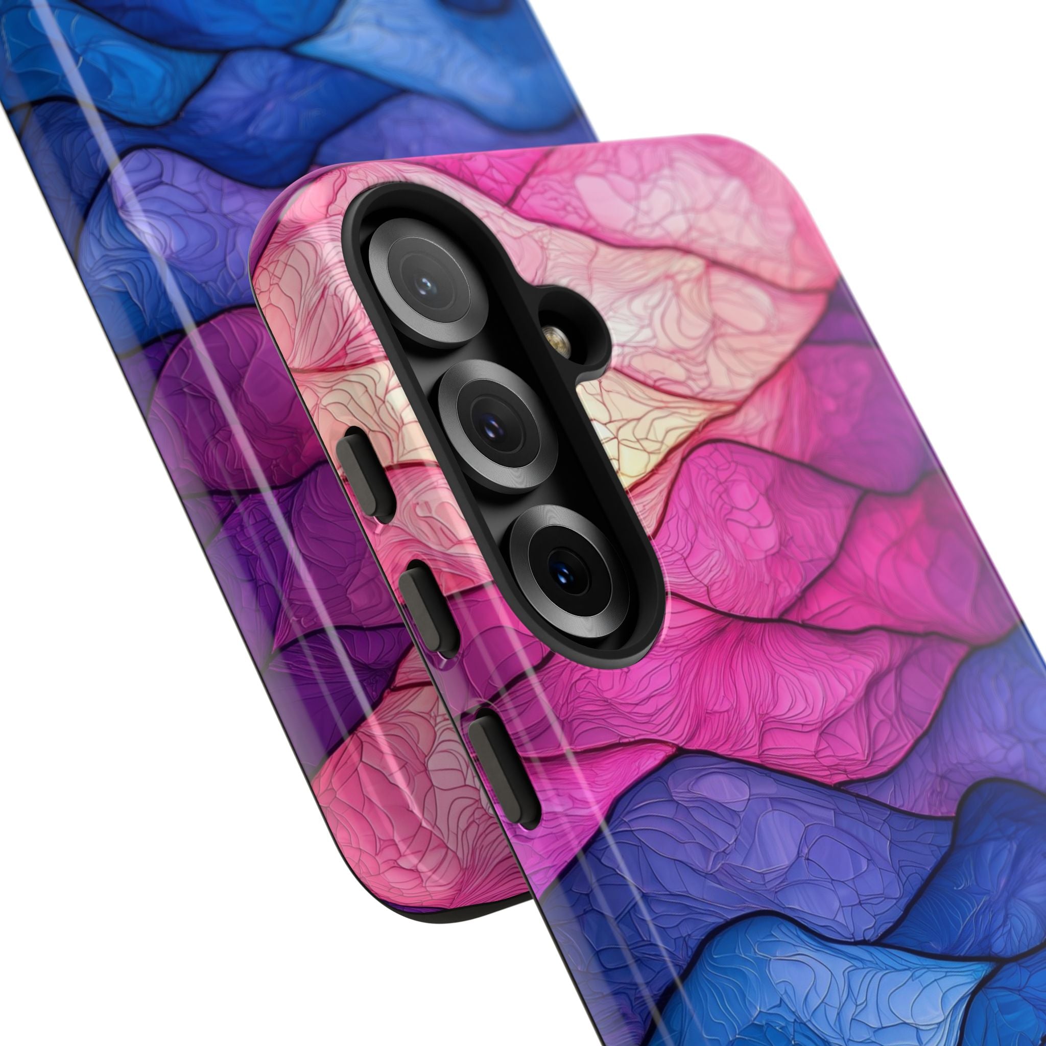 Wavy Vein Gradient Samsung S25 Plus Case - Tough