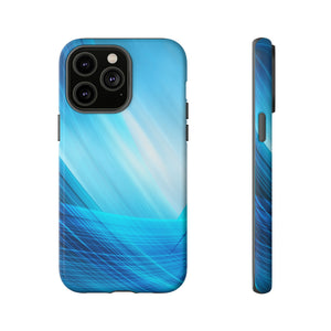 Abstract Blue - Protective Phone Case