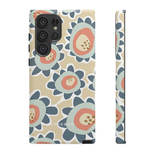 Pastel Happy Flower Phone Case - Protective - Protective Phone Case