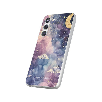 Dreamy Celestial Night - Flexi Samsung S23 Phone Case