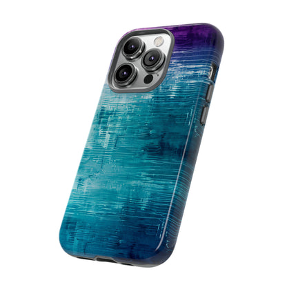 AI Fusion: Metallic Gradient - Protective Phone Case