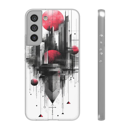 Cyber Gridscape | Flexible Phone Case for Samsung Galaxy