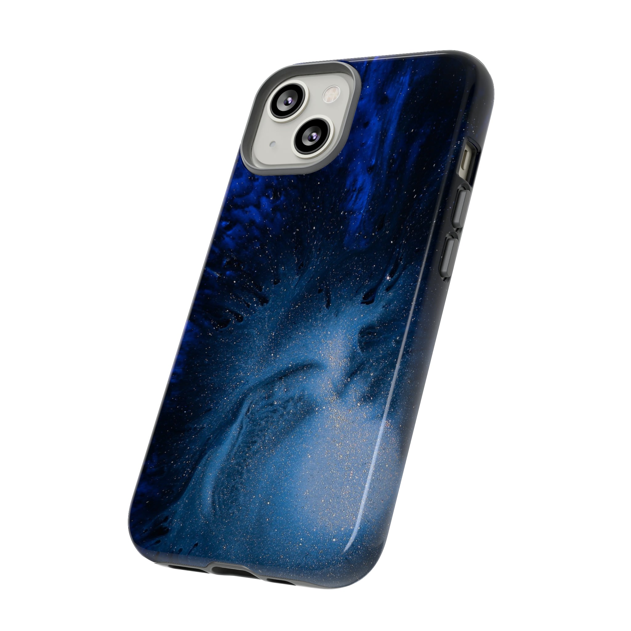 Winter Blue Ink Art - Protective Phone Case