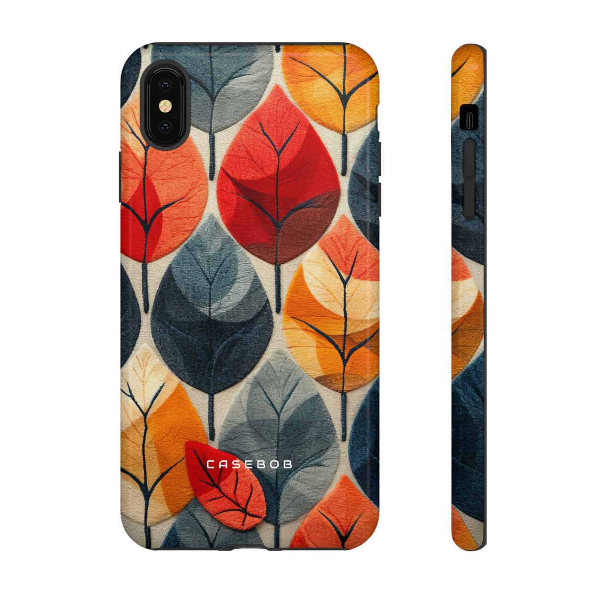 Scandinavian Leafy Serenity - Protective Phone Case