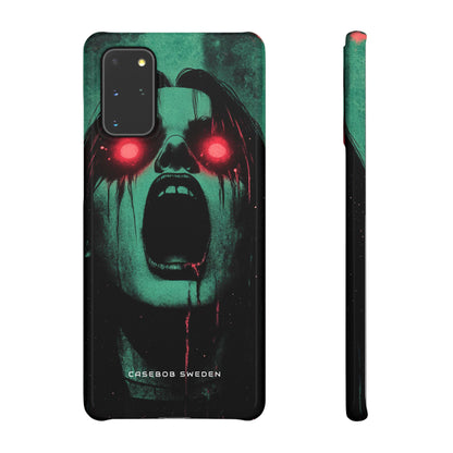 Haunting Glow of Gothic Eyes Samsung S20 - Slim Phone Case