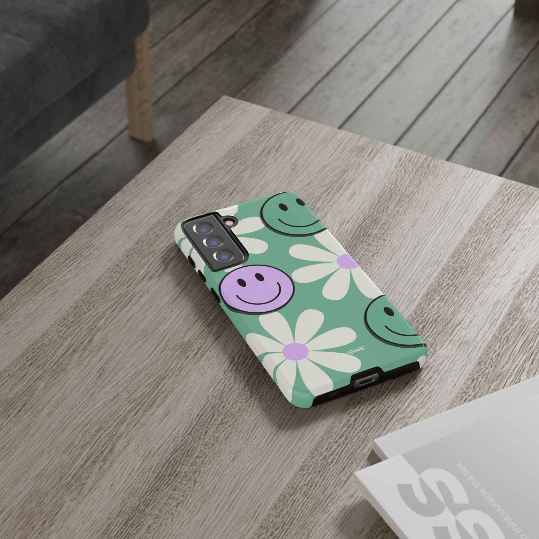 Playful Retro Blooms - Samsung Case