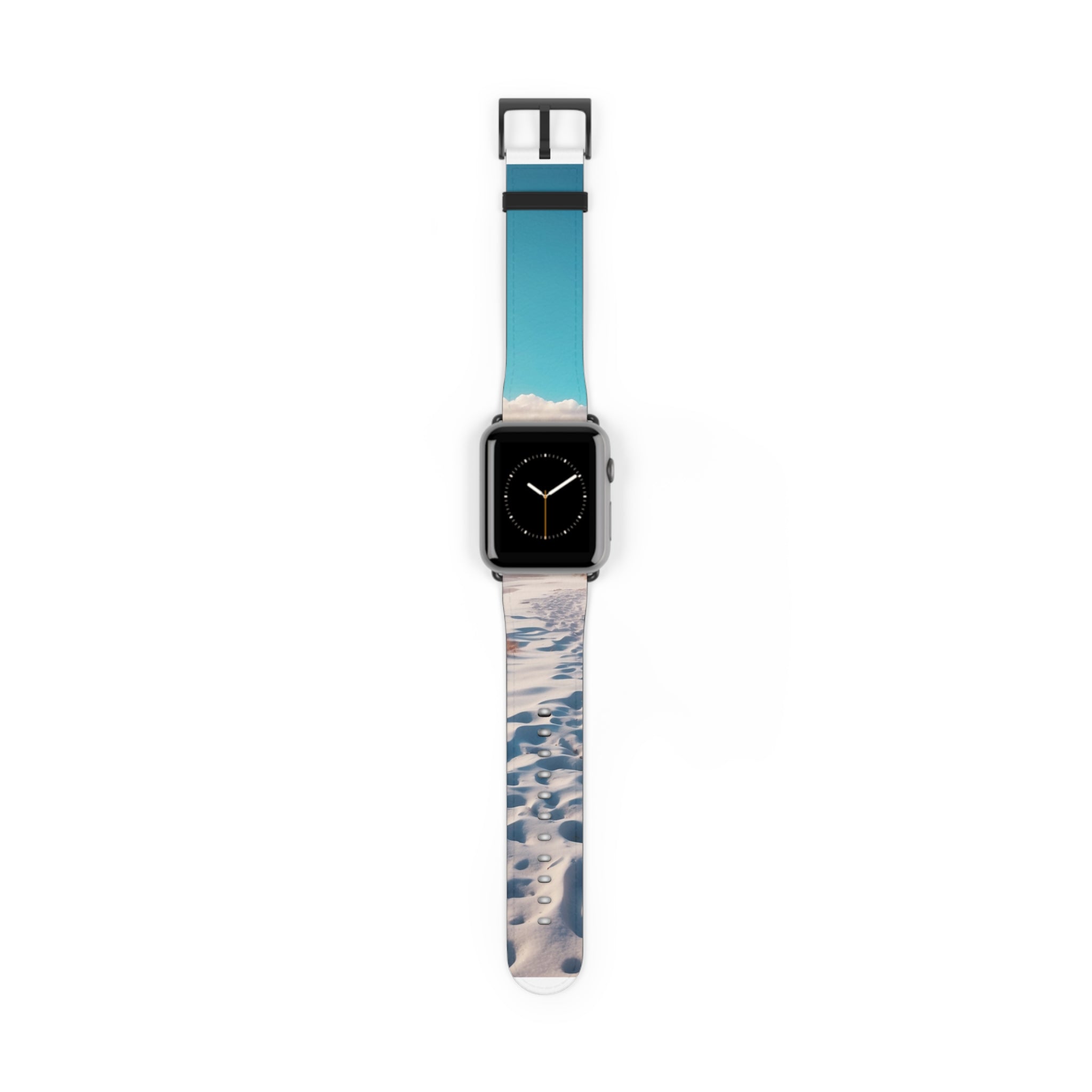 Snowy Footprints - Watch Band