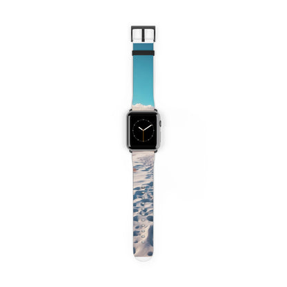 Snowy Footprints - Watch Band