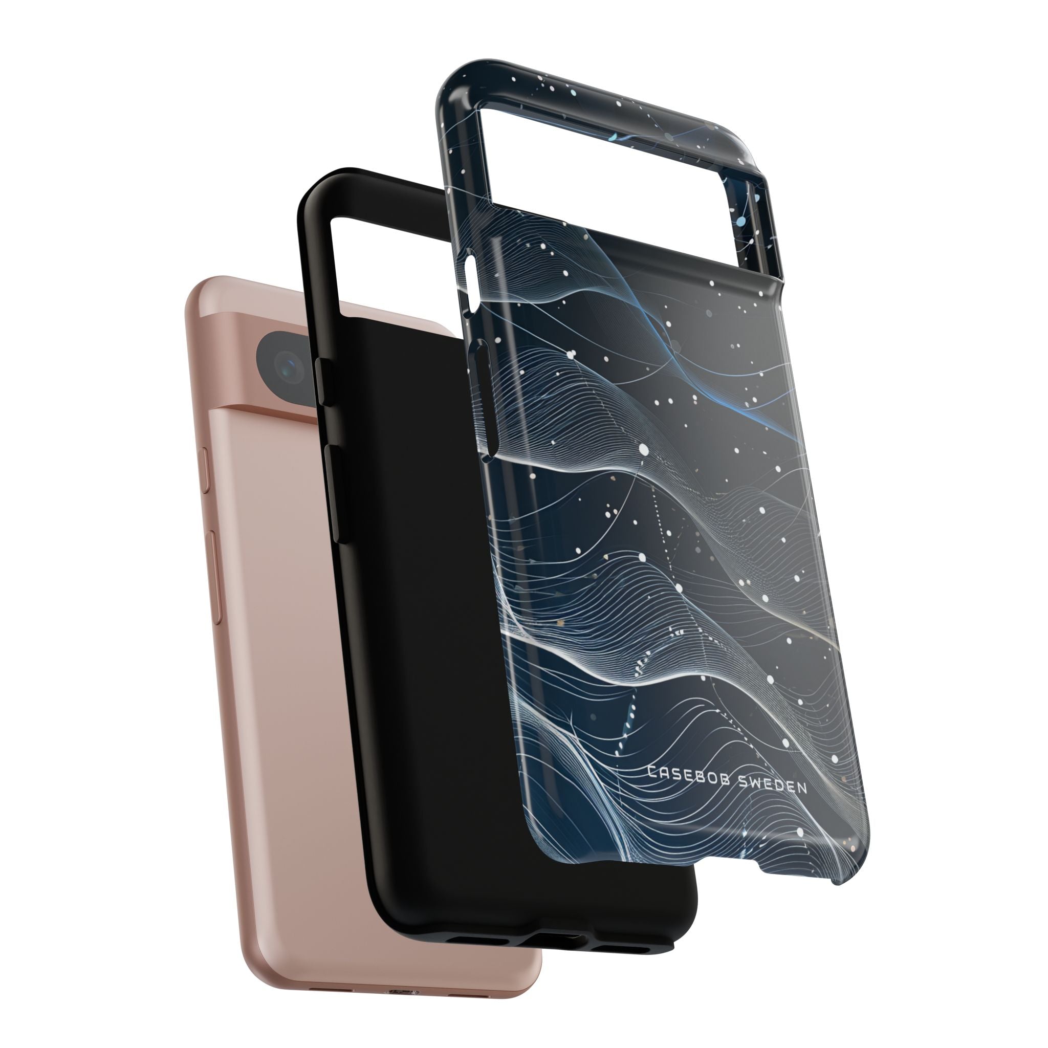 Gradient Neural Waves Google Pixel 8 - Tough Phone Case