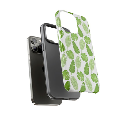 Tropical Leaf Harmony - iPhone Case