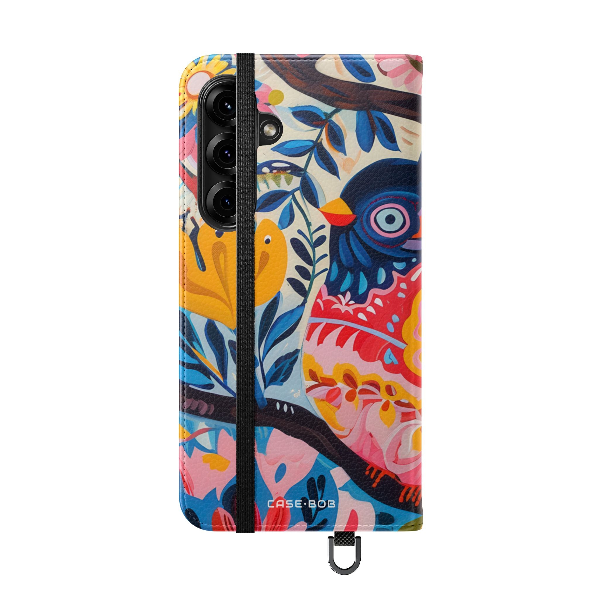 Ornate Owl Bloom - Samsung S25+ Case - Wallet