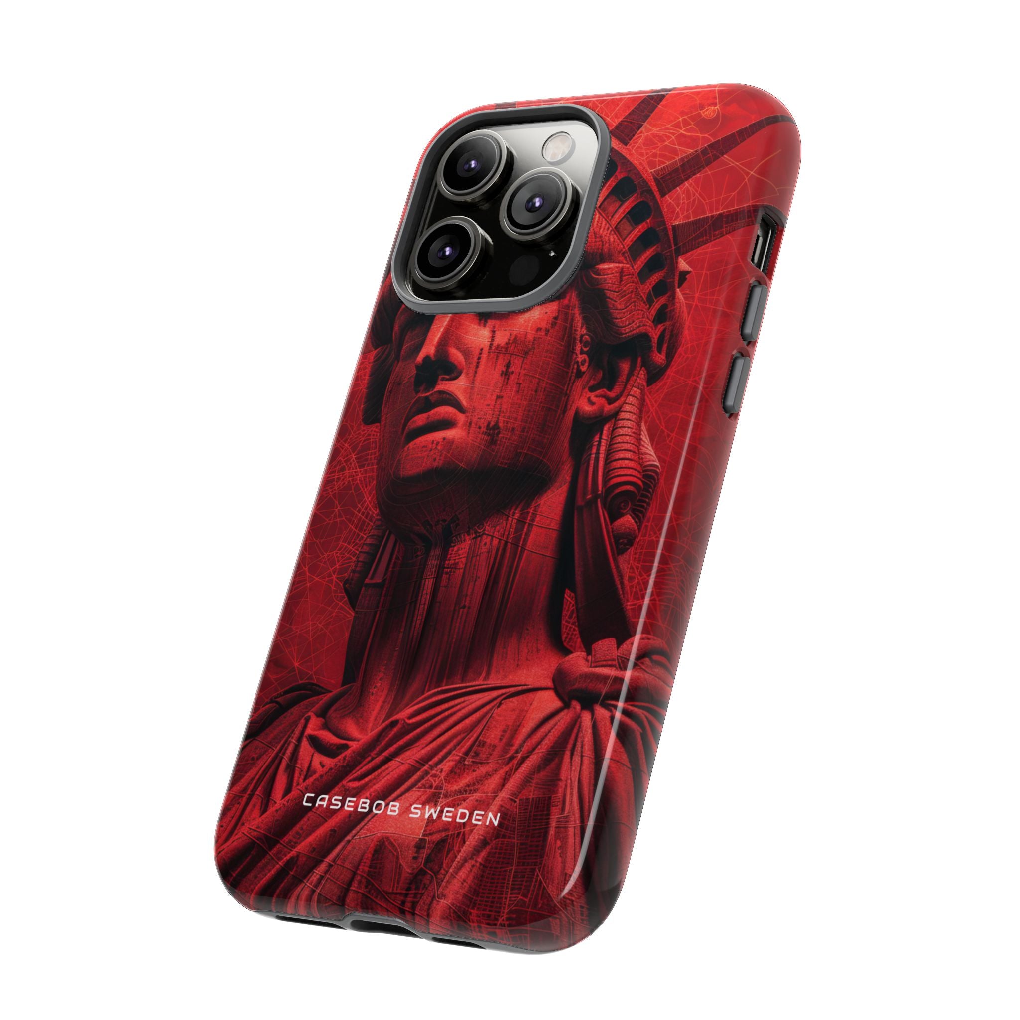 Zen Red Liberty Vision iPhone 14 - Tough Phone Case