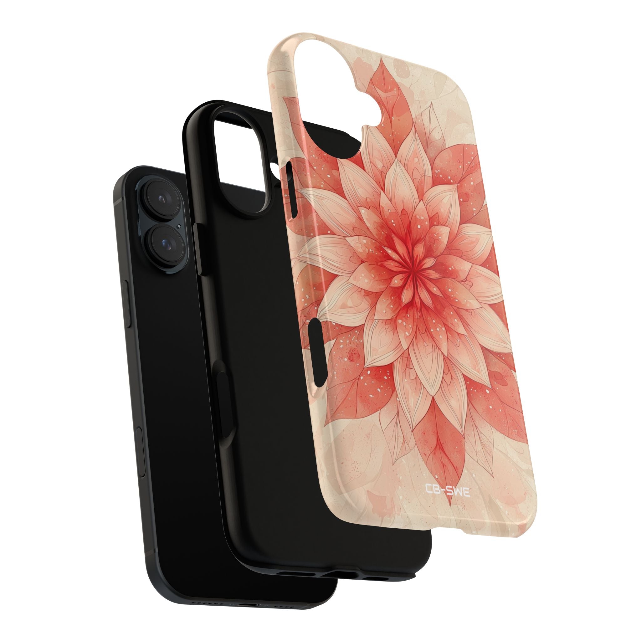 Floral Harmony Glows - iPhone Case