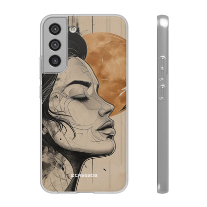 Lunar Introspection | Flexible Phone Case for Samsung Galaxy