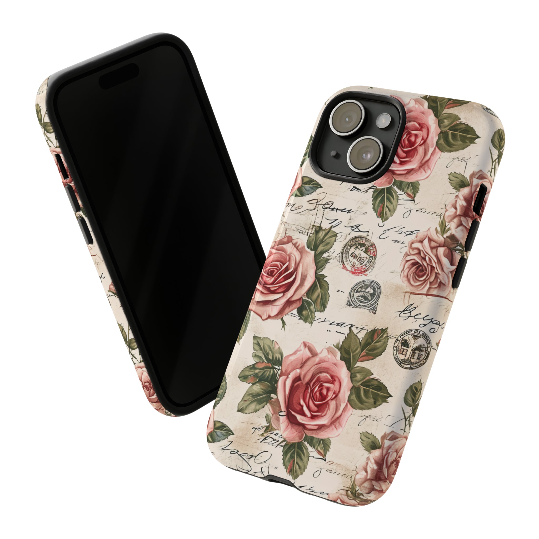 Roses & Love Letters - Protective Phone Case