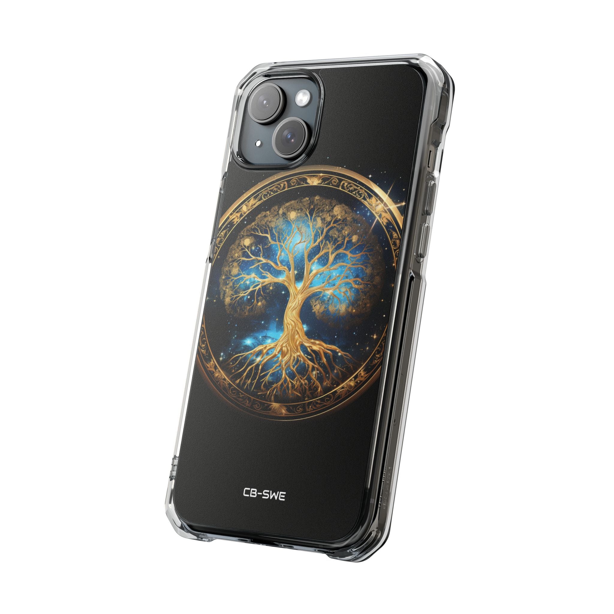 Cosmic Tree Radiance iPhone Case - Impact