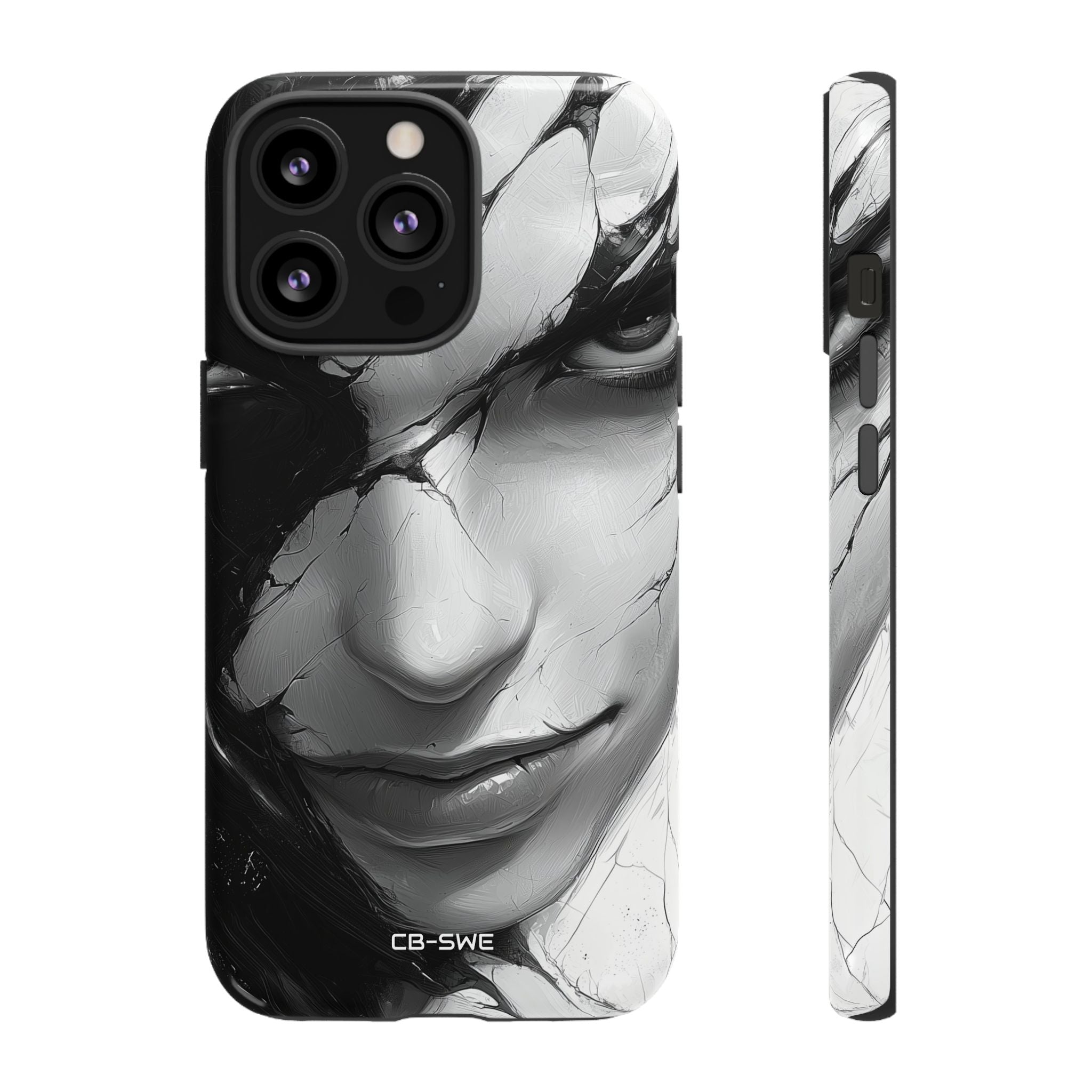 Shattered Gaze Reflects - iPhone Case