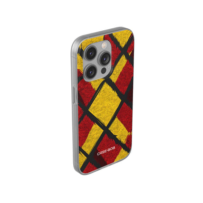 Vibrant Geometric Diamonds iPhone 14 Pro - Soft Case