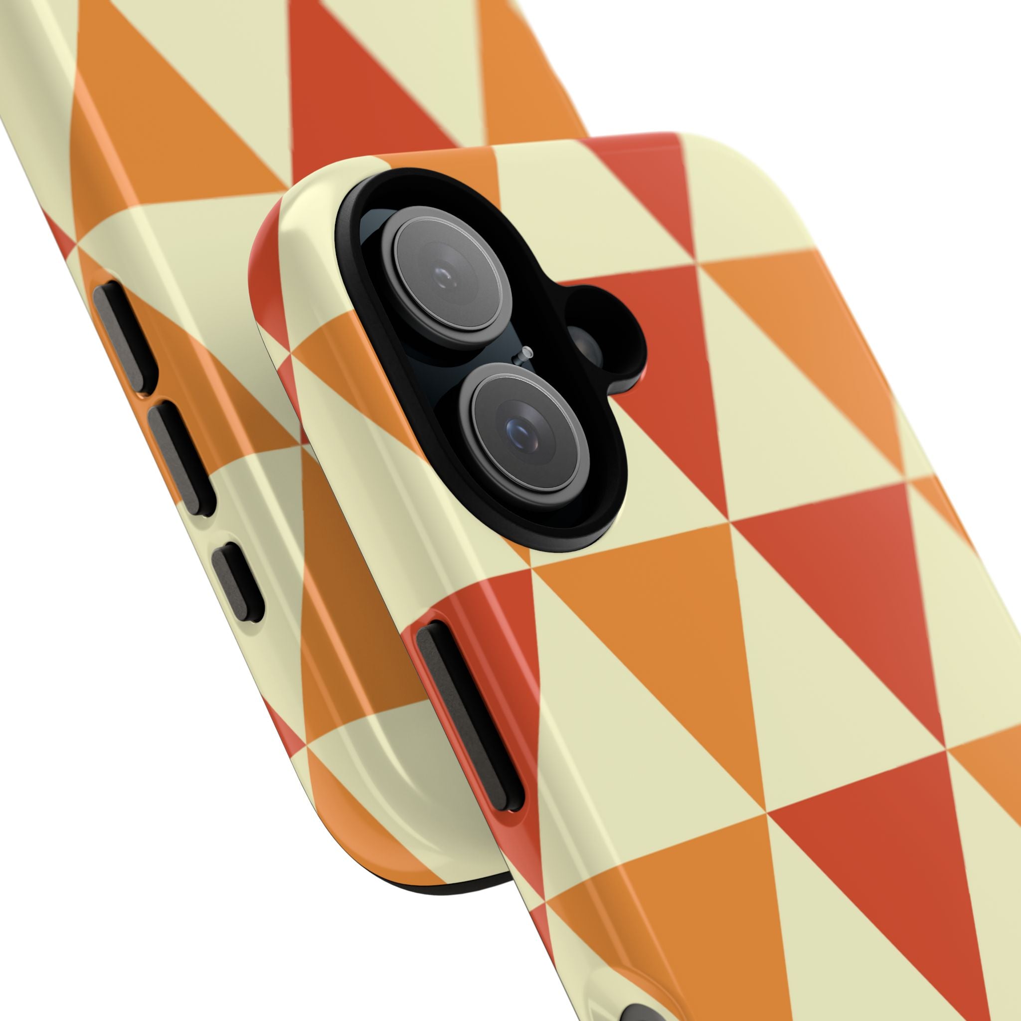 Autumn Triangles Dance - iPhone Case