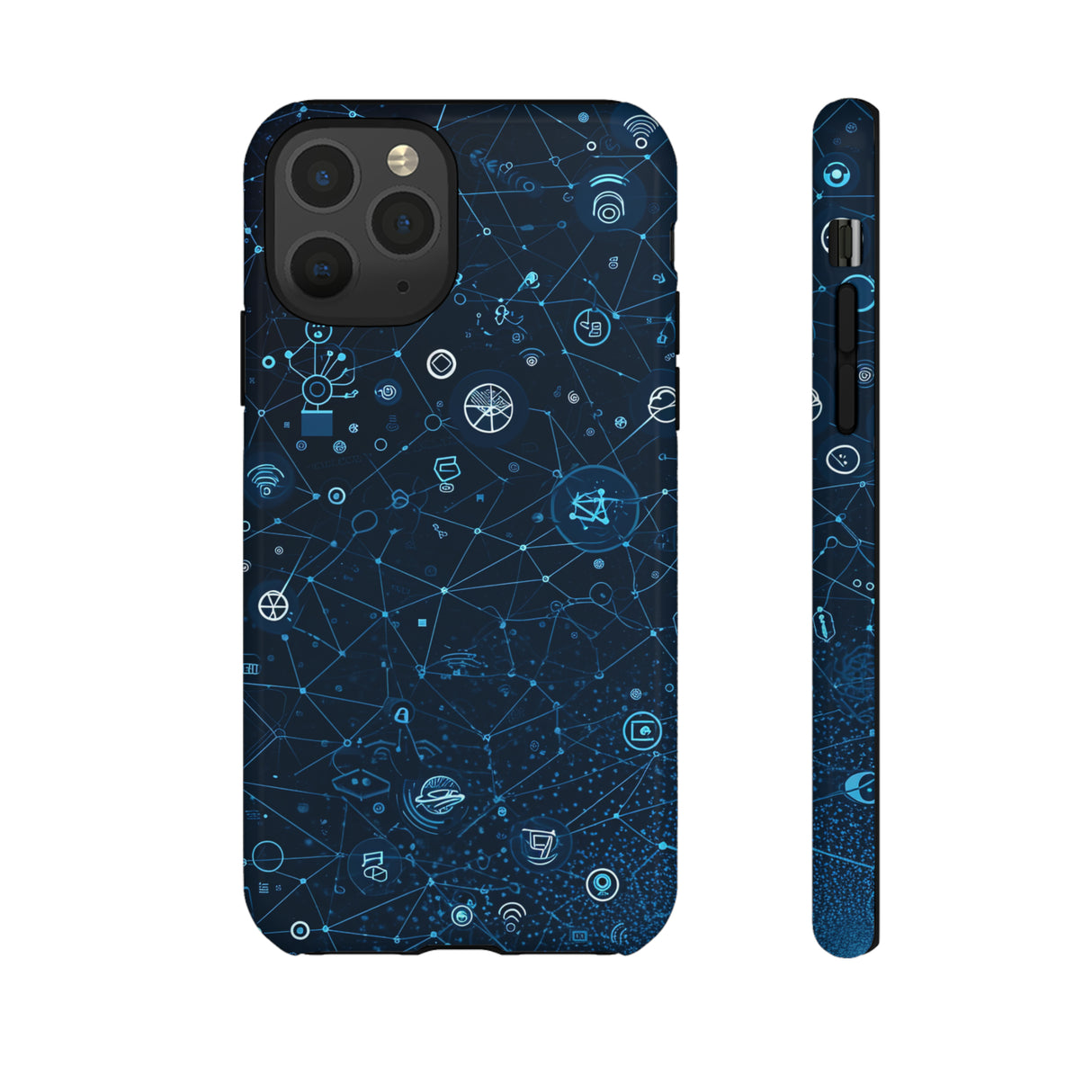 Link Spectrum: Connectivity Gradient - Protective Phone Case