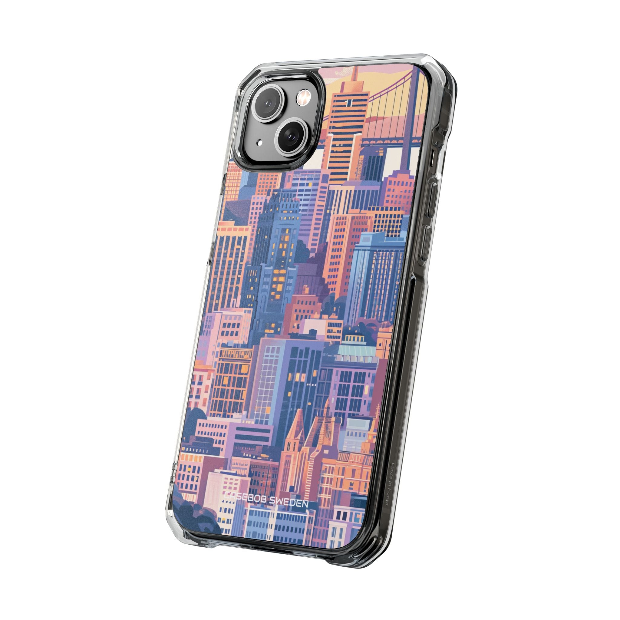 Urban Energy - Clear Impact iPhone 14 Phone Case