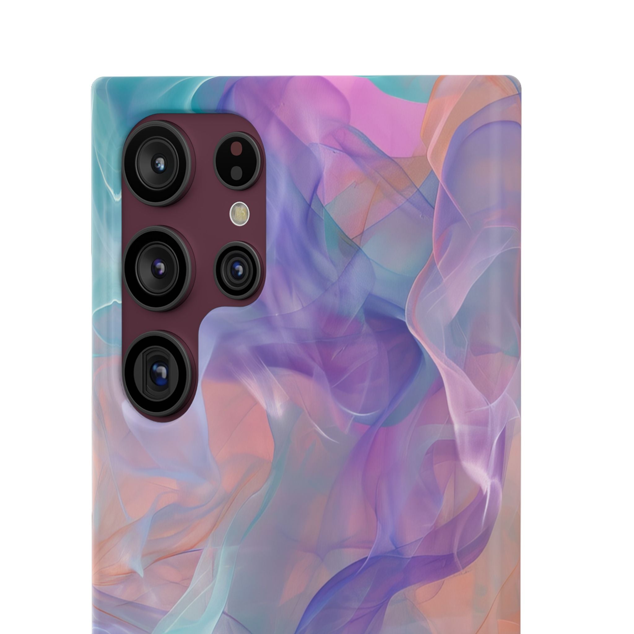 Dreamy Teal Flow - Slim Samsung S22 Phone Case