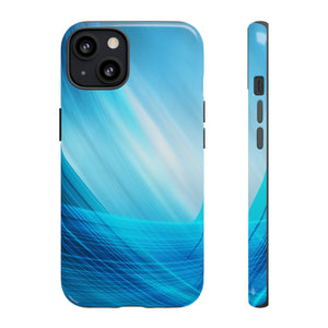 Abstract Blue - Protective Phone Case