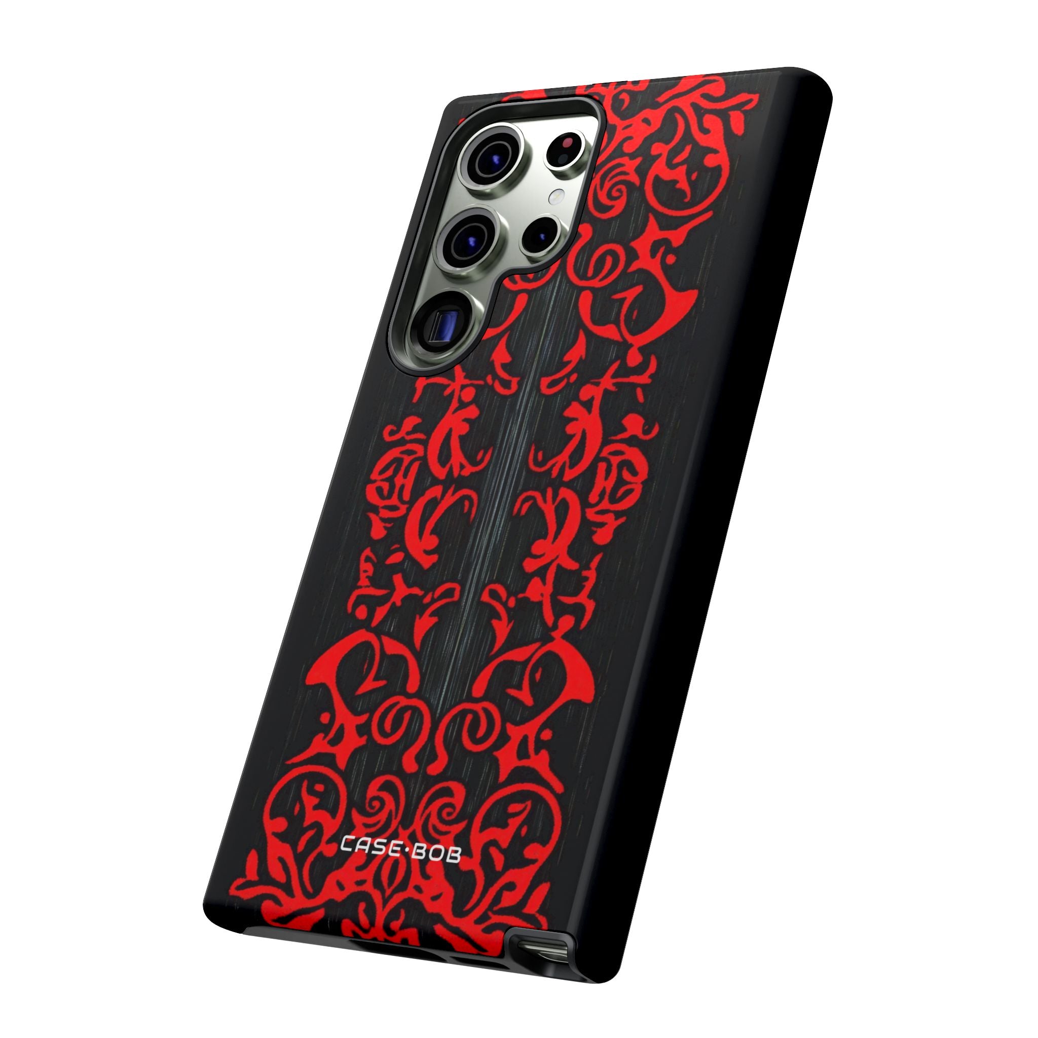 Crimson Spiral Samsung S23 Ultra Case - Tough
