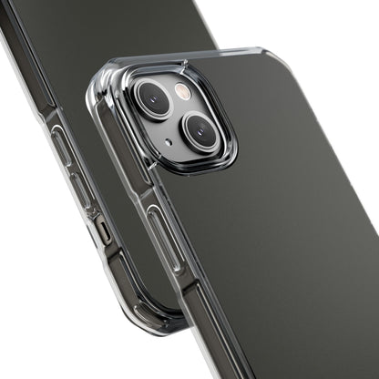 Black Olive - Clear Impact Case for iPhone