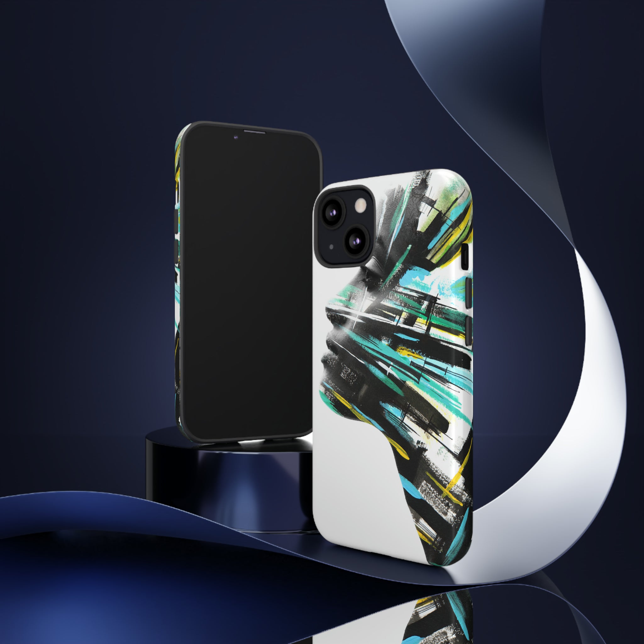 Artistic Portrait - Protective Phone Case