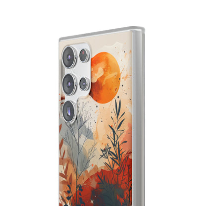 Orange Solstice Samsung S23 Ultra Case - Soft