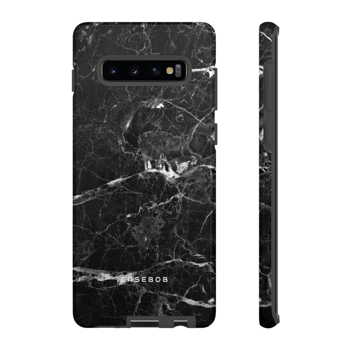 Black Marble - Protective Phone Case