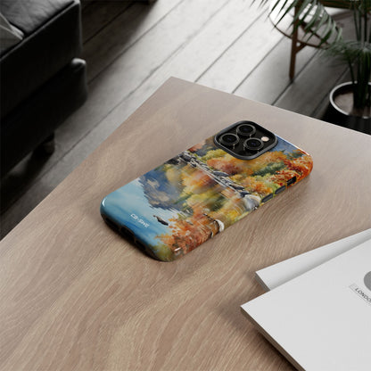 Autumn Leaves Reflect - iPhone Case