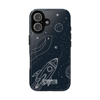 Cosmic Rocket Drift iPhone 16 - Tough+
