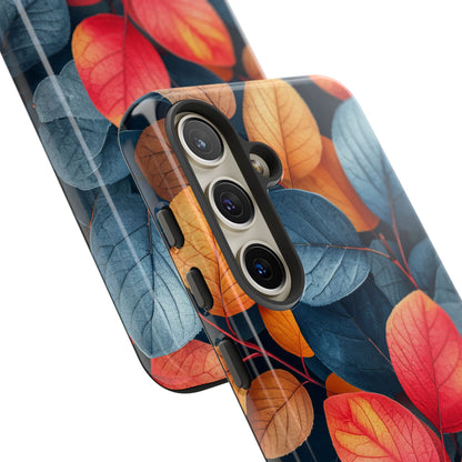 Vibrant Nature Leaves - Tough Samsung S24 Phone Case