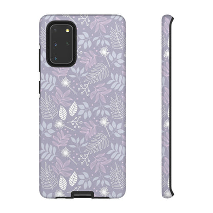 Purple Mona Leaf - Protective Phone Case