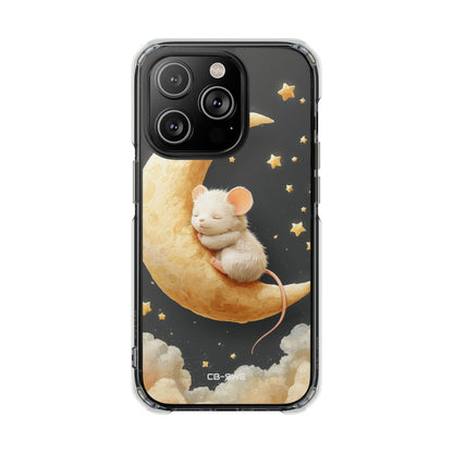 Moon Cradles Mouse iPhone Case - Impact