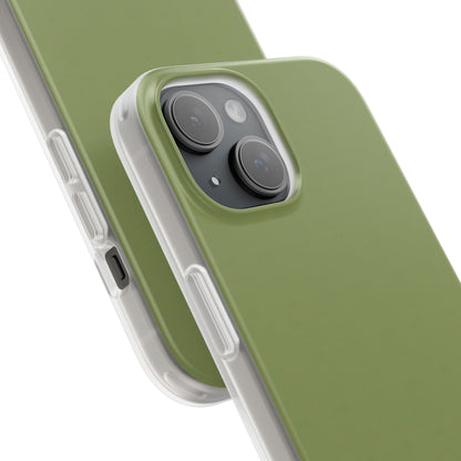 Moss Green iPhone 15 - Flexi