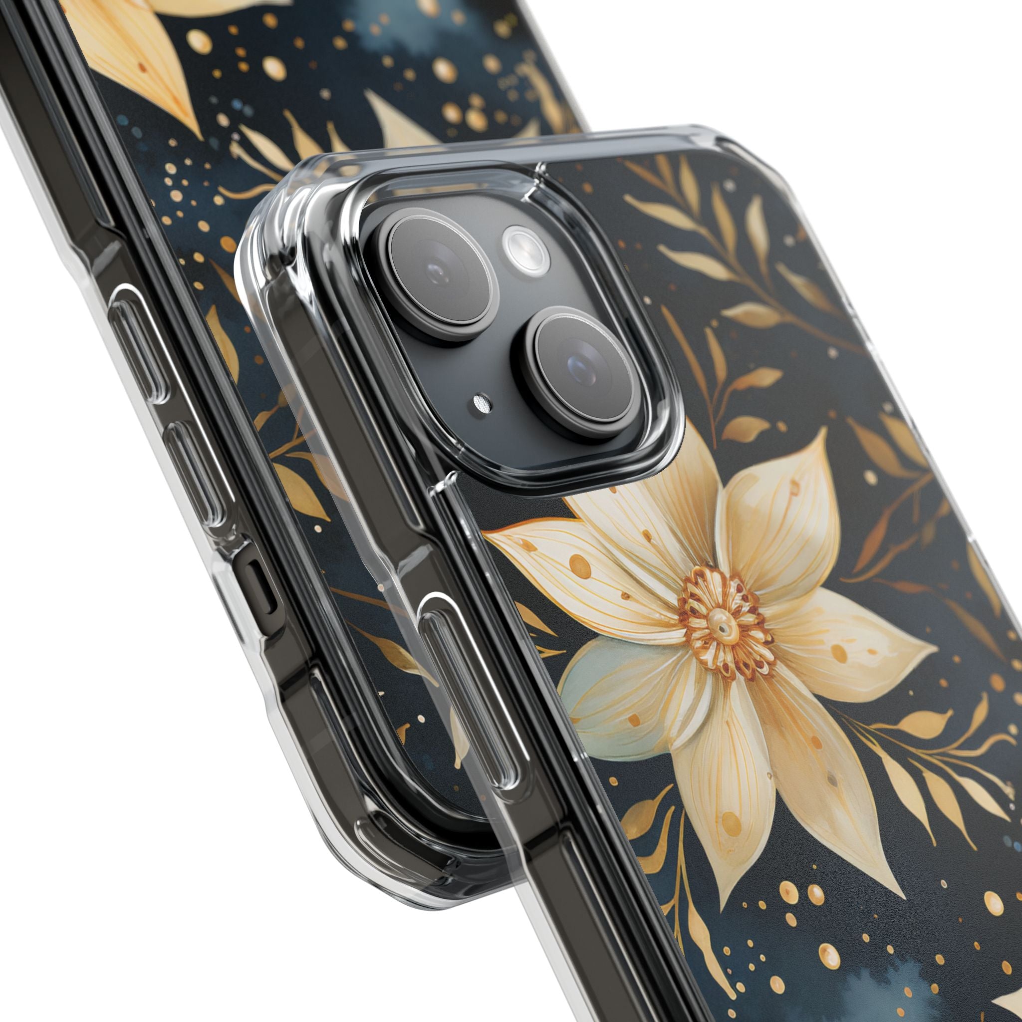 Floral Elegance Flourishes iPhone Case - Impact