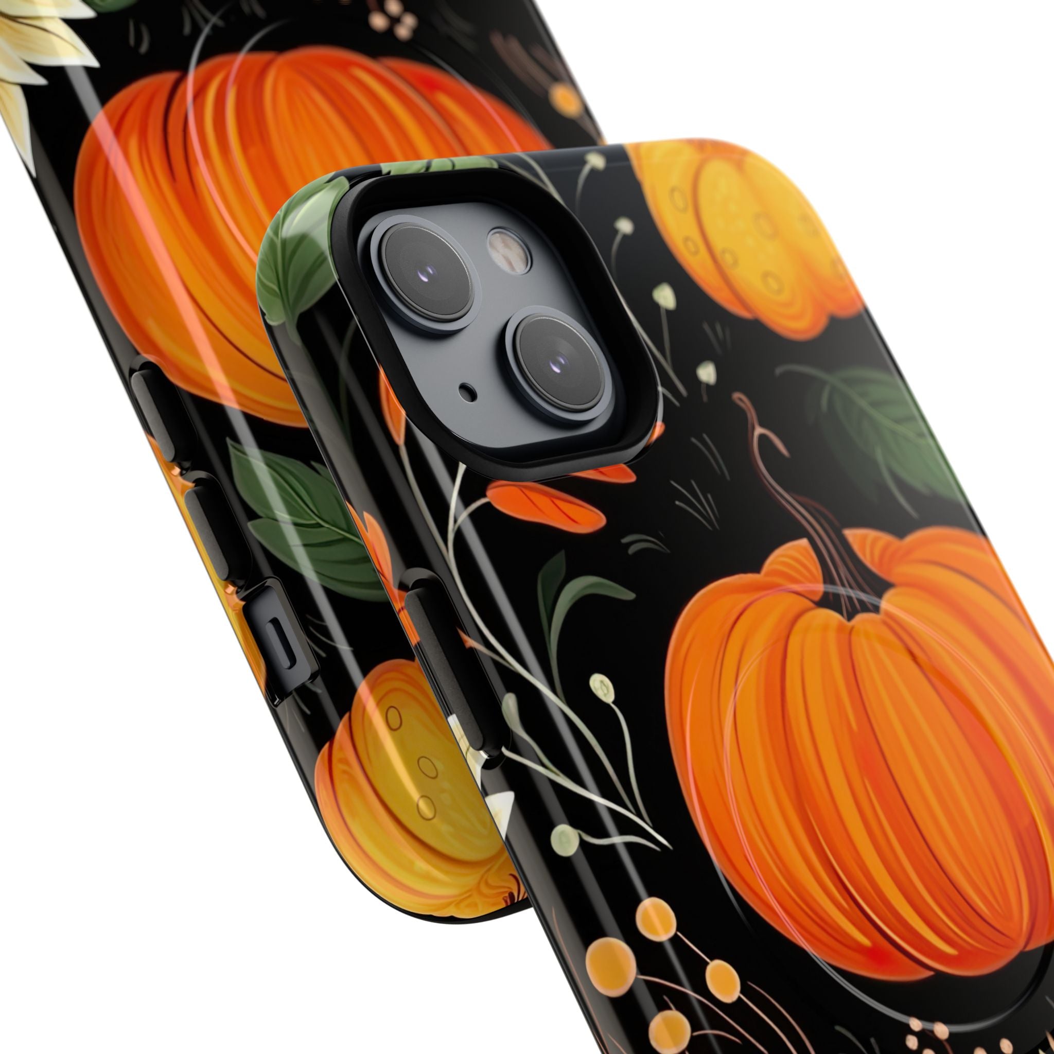 Pumpkin Glow iPhone 14 Plus Case - Tough+