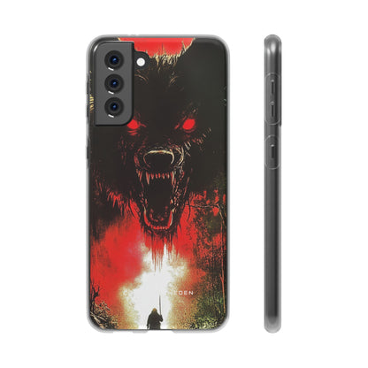 Bloodmoon Wolf's Lament Samsung S21 - Flexi Phone Case