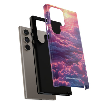 Pink Purple Clouds - Tough Samsung S24 Phone Case